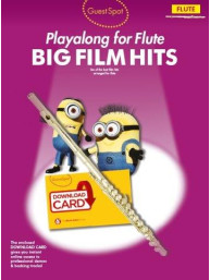 Guest Spot: Big Film Hits Playalong For Flute (noty na příčnou flétnu) (+audio)