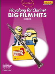 Guest Spot: Big Film Hits Playalong For Clarinet (noty na klarinet) (+audio)