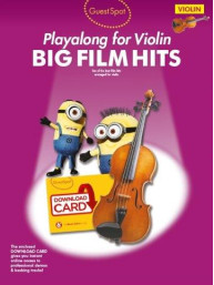 Guest Spot: Big Film Hits Playalong For Violin (noty na housle) (+audio)
