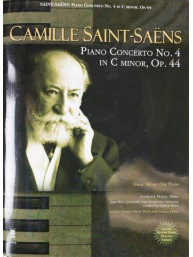 Camille Saint-Saens: Piano Concerto No. 4 In C Minor, Op.44 (noty na sólo klavír) (+audio)