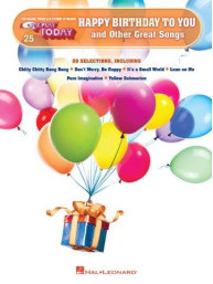 E-Z Play Today: Happy Birthday To You And Other Great Songs (velké noty, melodická linka, akordy)