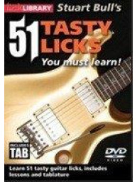 Lick Library: Stuart Bull's 51 Tasty Licks You Must Learn! (video škola hry pro kytaru)