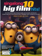 Singalong: 10 Big Film Hits (noty na klavír, zpěv, akordy na kytaru) (+audio)