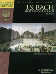 J. S. Bach: First Lessons In Bach - 28 Pieces (Schirmer Performance Edition) (noty na sólo klavír)