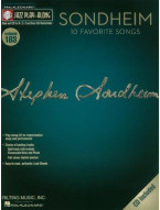 Jazz Play-Along 183: Stephen Sondheim - 10 Favorite Songs (noty na nástroje C, Eb, Bb, basového klíče) (+audio)