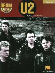 Drum Play-Along 34: U2 (noty na bicí) (+audio)
