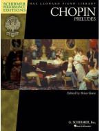 Chopin: Preludes (Schirmer Performance Editions) (noty na sólo klavír)
