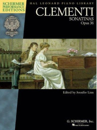 Clementi: Sonatinas, Op. 36 (Schirmer Performance Edition) (noty na sólo klavír)
