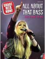 Chart Hits Now! All About That Bass... Plus 11 More Top Hits (noty na klavír, zpěv, akordy na kytaru)