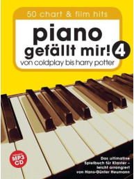 Hans-Günter Heumann: Piano Gefällt Mir! - Book 4 (noty na klavír, zpěv, akordy na kytaru) (+audio)