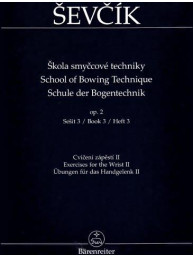Otakar Ševčík: Škola smyčcové techniky op. 2, Sešit 3, Cvičení zápěstí 2