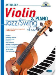 Jazz Swing Duets for Violin & Piano (noty na housle, klavír) (+audio)