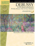 Debussy: Suite Bergamasque (noty na sólo klavír) (+audio)