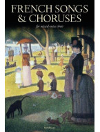French Songs And Choruses For Mixed-Voice Choir (SATB) (noty na sborový zpěv, klavír)
