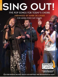 Sing Out! 5 Pop Songs For Today's Choirs - Book 5 (SAT) (noty na sborový zpěv, klavír) (+audio)
