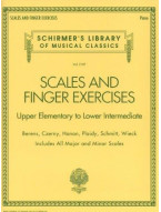 Scales And Finger Exercises – Upper Elementary To Lower Intermediate Piano (noty na sólo klavír)