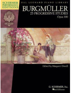 Burgmüller: 25 Progressive Studies, Op. 100 (Schirmer Performance Editions) (noty na sólo klavír)