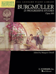 Burgmüller: 25 Progressive Studies, Op. 100 (Schirmer Performance Editions) (noty na sólo klavír)