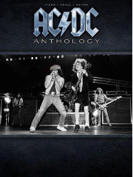 AC/DC Anthology (noty na klavír, zpěv, akordy na kytaru)