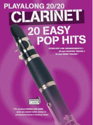 Playalong 20/20 Clarinet: 20 Easy Pop Hits (noty na klarinet) (+audio)