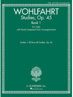 Franz Wohlfahrt: Studies, Op. 45 – Book I (noty na housle, duet)