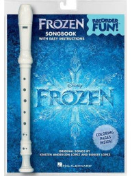 Frozen (Ledové království): Recorder Fun! (noty na zobcovou flétnu) (+hudební nástroj)