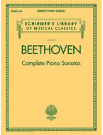 Schirmer's Library Of Musical Classics Vol. 2103: Ludwig Van Beethoven - Complete Piano Sonatas (noty na sólo klavír)