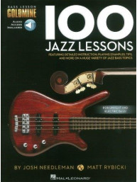 Bass Lesson Goldmine: 100 Jazz Lessons (noty, tabulatury na baskytaru) (+audio)