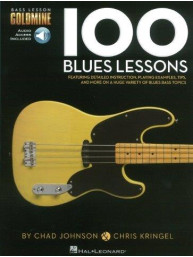 Bass Lesson Goldmine: 100 Blues Lessons (noty, tabulatury na baskytaru) (+audio)