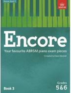 ABRSM: Encore - Book 3 (Grades 5 & 6) (noty na sólo klavír)