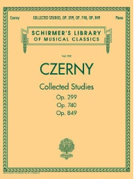Schirmer's Library of Musical Classics - Czerny: Collected Studies – Op. 299, Op. 740, Op. 849 (noty na sólo klavír)