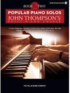 Popular Piano Solos: John Thompson's Adult Piano Course - Book 2 (noty na sólo klavír) (+audio)