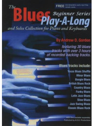 Andrew D. Gordon: The Blues Play-A-Long And Solos Collection (noty na sólo klavír) (+audio)