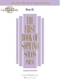 The First Book Of Soprano Solos - Part II (noty na zpěv, soprán, klavír) (+audio)