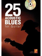 25 Acoustic Blues For Guitar (noty na kytaru) (+DVD)