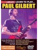 Lick Library: Learn To Play Paul Gilbert (video škola hry pro kytaru)