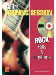 Guitar Training Session: Rock Riffs & Rhythms (noty, tabulatury na kytaru) (+audio)