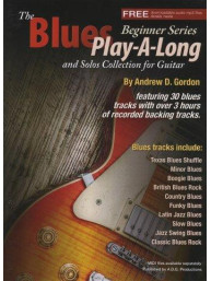 Andrew D. Gordon: The Blues Play-A-Long And Solos Collection For Guitar (noty, tabulatury na kytaru) (+audio)