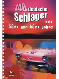 140 German Hits From The 1950s And 1960s (noty, melodická linka, akordy)