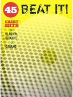 Beat It! 45 Chart Hits (noty na klavír, zpěv, akordy na kytaru)