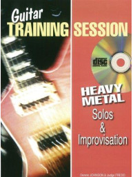 Guitar Training Session: Heavy Metal Solos & Improvisation (noty, tabulatury na kytaru) (+audio)