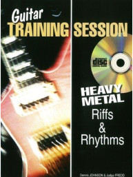 Guitar Training Session: Heavy Metal Riffs & Rhythms (noty, tabulatury na kytaru) (+audio)