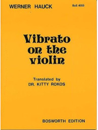 Werner Hauck: Vibrato On The Violin (English Edition) (noty na housle)