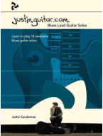 Justinguitar.com Blues Lead Guitar Solos (noty, tabulatury na kytaru)