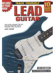 10 Easy Lessons: Teach Yourself Lead Guitar (video škola hry & booklet pro kytaru)