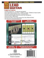 10 Easy Lessons: Teach Yourself Lead Guitar (video škola hry & booklet pro kytaru)