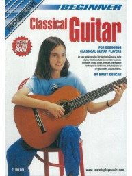 Progressive: Beginner Classical Guitar (video škola hry & booklet pro klasickou kytaru)