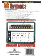 10 Easy Lessons: Teach Yourself Harmonica (video škola hry & booklet pro harmoniku)
