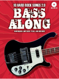 Bass Along - 10 Hard Rock Songs 2.0 (noty, tabulatury na baskytaru) (+audio)