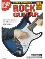 10 Easy Lessons: Teach Yourself Rock Guitar (video škola hry & booklet pro kytaru)